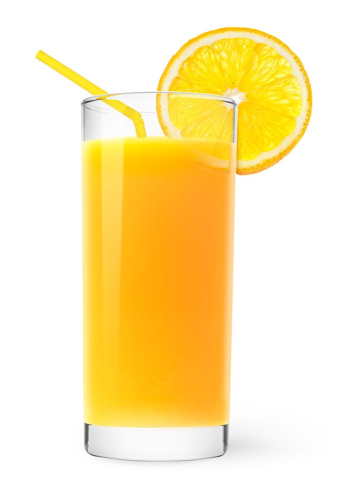 Glass of Juice (Orange & Pineapple)
