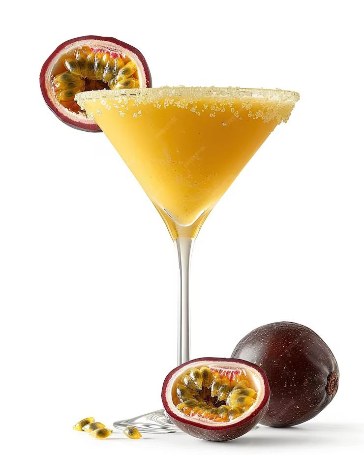 Virgin Passion Fruit Martini
